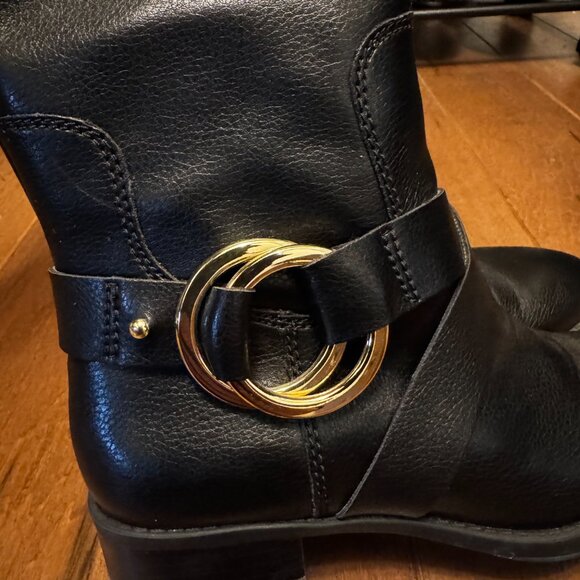 Karl Lagerfeld Paris Black Riding Boots | Size 7 | VGUC - Picture 4 of 8